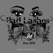 Load image into Gallery viewer, bad lashes band tour 1978 - racerback tank