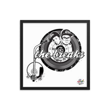 Load image into Gallery viewer, the breaks mono print - framed wall art