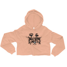 Load image into Gallery viewer, bad lashes - crop hoodie
